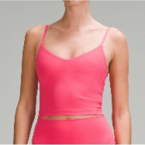 Lululemon Align Cropped Cami Tank in Glaze Pink size 4 in Glaze Pink